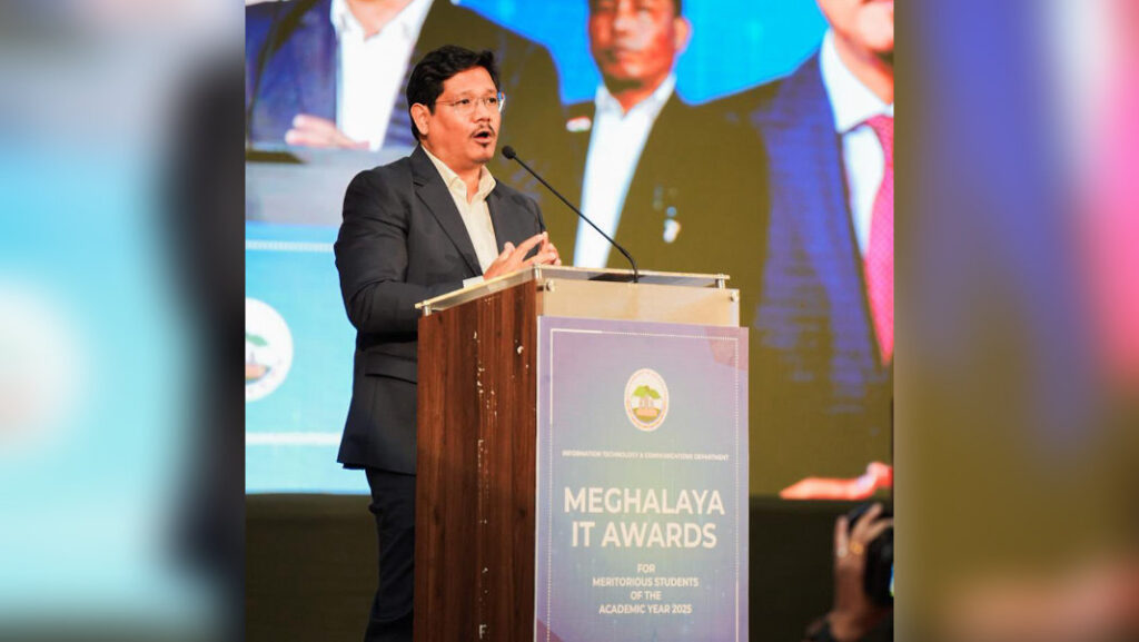 Sam u CM ia ka Meghalaya IT Awards 2026 sha ki khynnah kiba wan shakhmat ha ki jingpule
