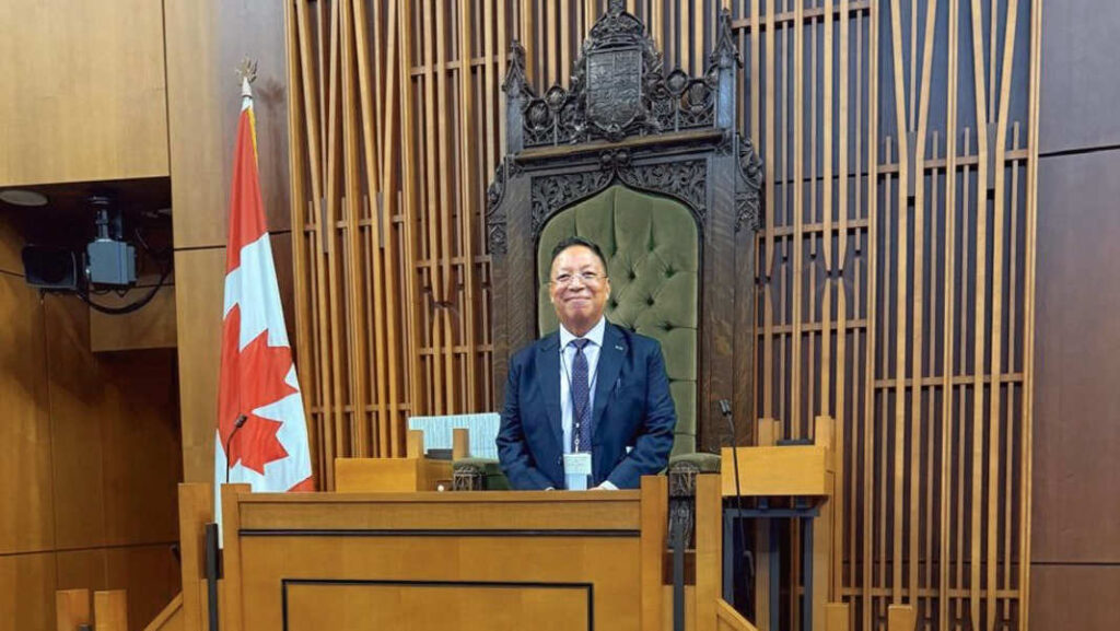 Leit iashimbynta u Lamphang ha ka Parliamentary Seminar ha Ottawa