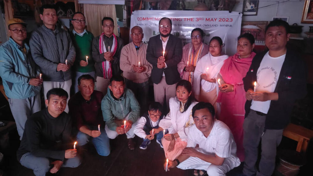 Kynmaw ki paid Meitei ha Shillong ia ka jingdap 3 snem ki jingjia umsnam ha Manipur