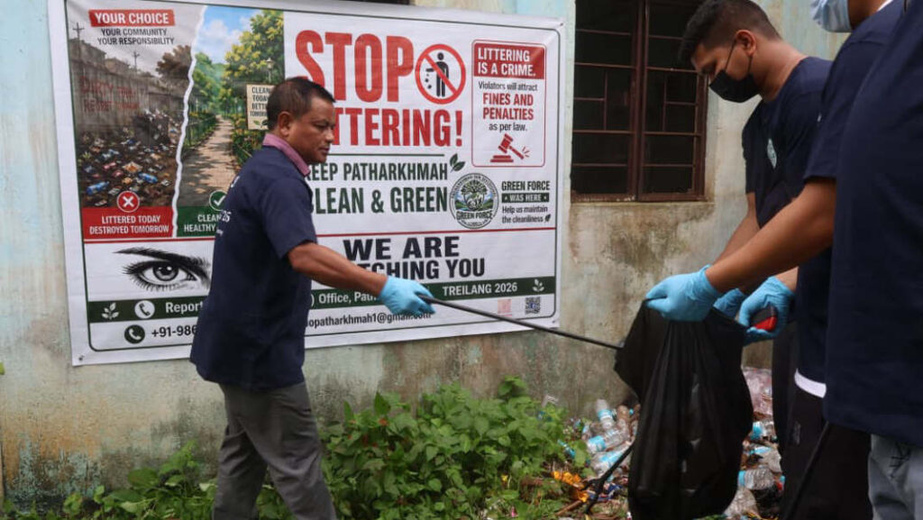 Sdang ka Patharkhmah ia ka Green Force ban wanrah ia ka khuid ka suba ka mariang