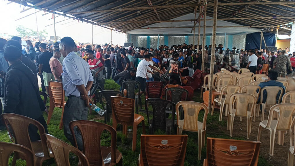 Kulmar thlim ka Dorbar u Syiem ka Hima Langrin | Mynsaw bun ki paidbah bad Pulit